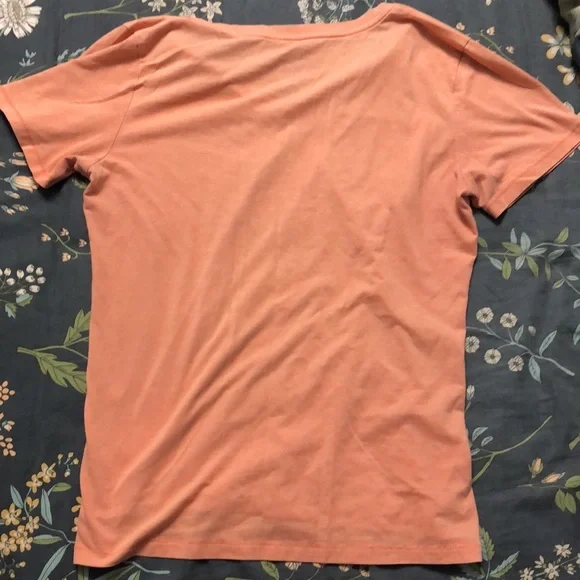 Bundle of Two “Life is Good” Graphic Tee Shirts in Pink and Orange Size Small - Picture 8 of 9